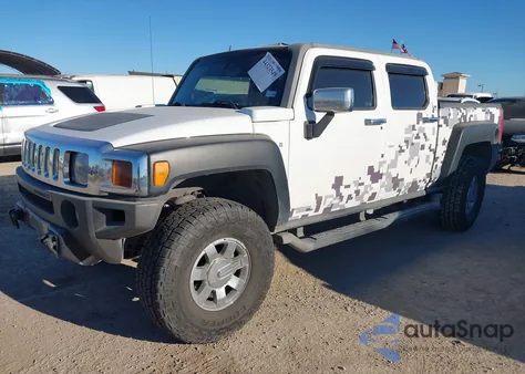 2009 Hummer H3T Alpha из США, поврежденный, VIN 5GNEN13L698140068